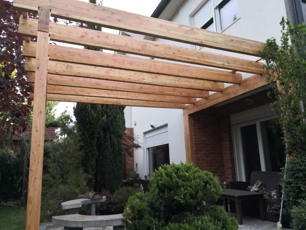 Pergola od lameliranog ariša (1)